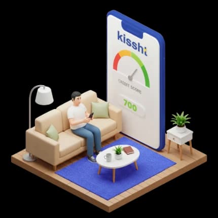 Improve credit score with timely insights