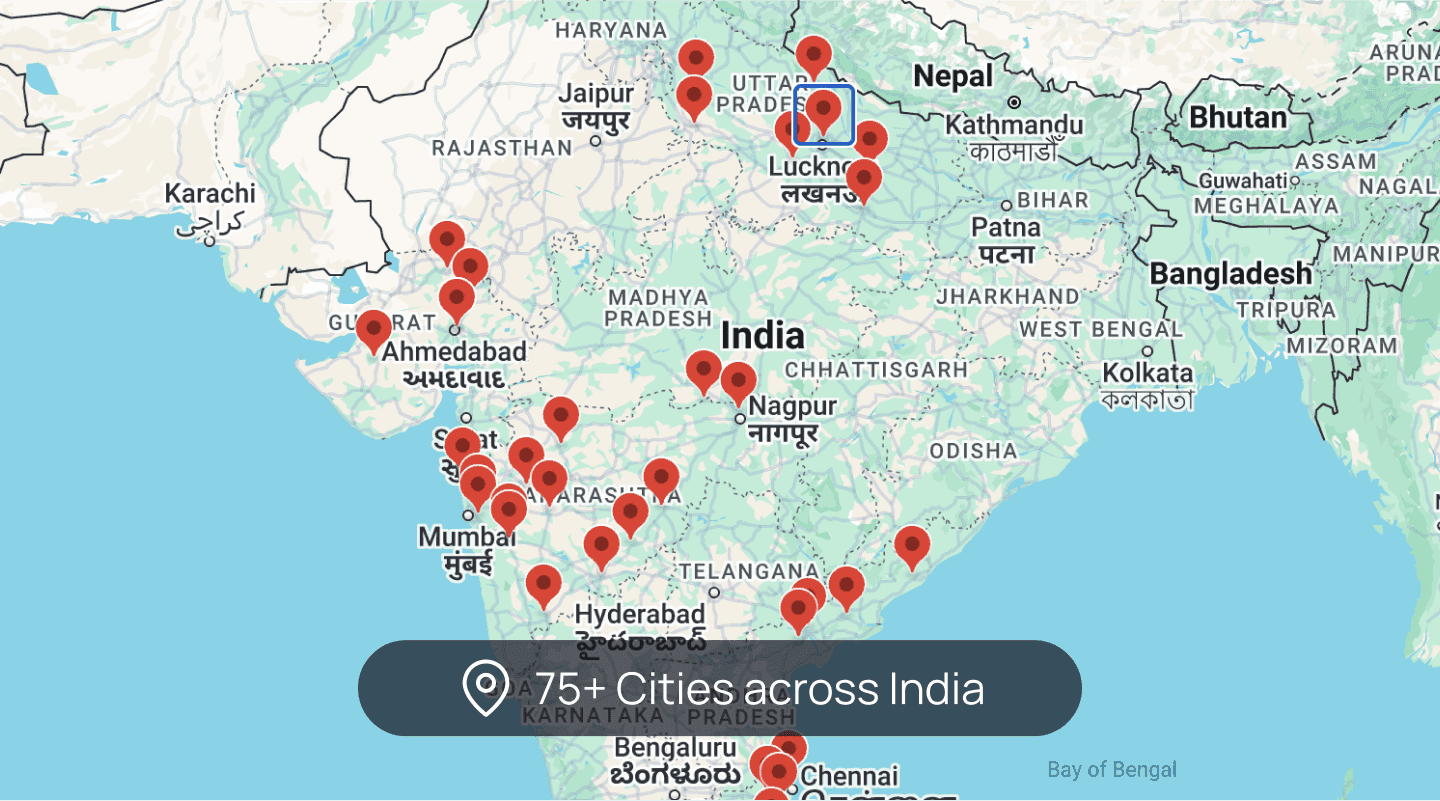 Our presence across India