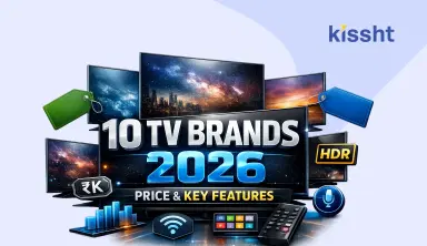 Top 10 TV Brands in India 2026 - Price & Key Features