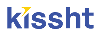 kissht white logo