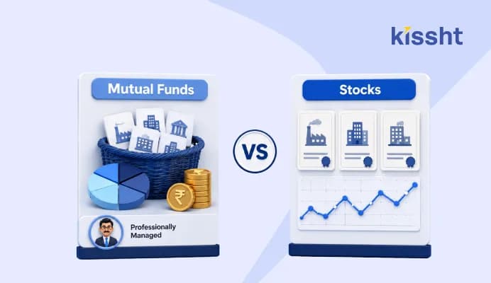 Mutual Funds vs․ Stocks: What's the Difference?